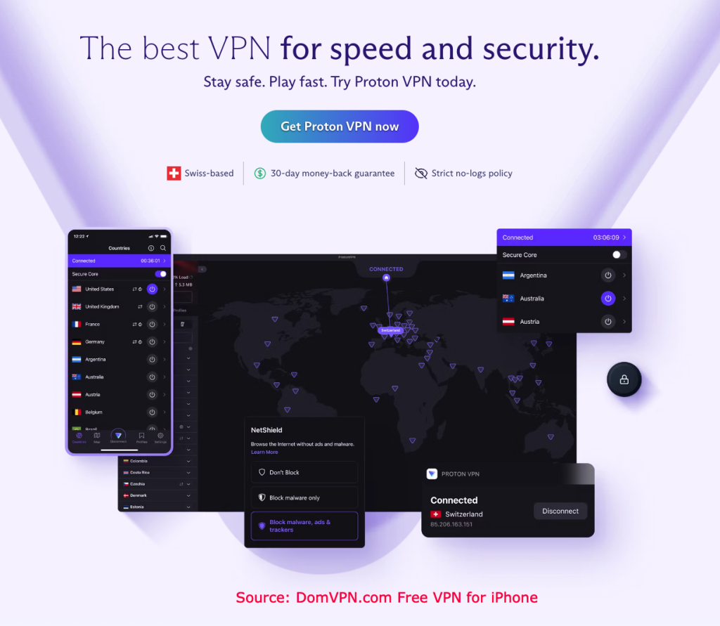 proton VPN free account